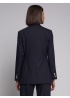Vilagallo | Sophia Jacquard Navy Blazer