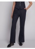Vilagallo | Veronica Navy Jacquard Trousers