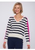 Vilagallo | Contrasting Stripe Jumper