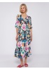 Vilagallo | Ikat Jersey Dress