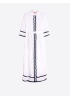 Vilagallo | Natalia White Poplin Dress