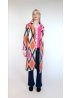 Vilagallo | Siena Ikat Lana Punto Coat