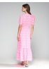 Vilagallo | Leila Ikat Fluor Dress