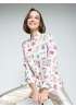 Vilagallo | Silk Matchbox Print Shirt