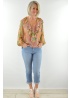 Blank | Ruffle Front Blouse