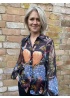 Blank | Abstract flower blouse