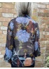 Blank | Abstract flower blouse