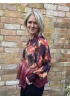 Blank | Plum Fluted Blouse