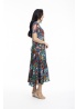 Orientique | Cape Verde Godet Dress