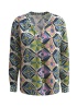 Milano | Geometric Blouse