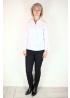 Just White | Pearl Button Shirt