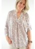 Just White | Zebra Blouse