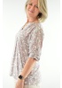Just White | Zebra Blouse
