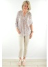 Just White | Zebra Blouse