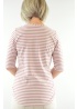 Just White | Stripe Tee
