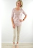 Just White | Stripe Tee