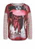 Oui | Oriental Print Top