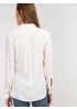 Repeat | Blouse with Double-layered V-Neck