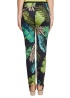 Oui | Leaf Print Trousers