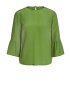 Oui | Fluted Sleeve Blouse