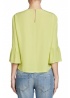 Oui | Fluted Sleeve Blouse