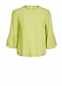 Oui | Fluted Sleeve Blouse