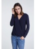 Oui | Wrap Blouse