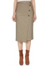Oui | Tweed Button Skirt