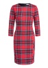 Oui | Tartan Dress