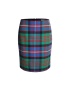 Oui | Tartan Skirt