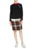 Oui | Tartan Skirt