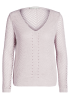 Oui | Crochet V-Neck Jumper