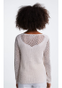 Oui | Crochet V-Neck Jumper