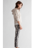 Oui | Leopard Print Trousers
