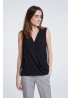 Oui | Silky V-Neck Blouse