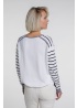 Oui | Patch Jumper With Stripes