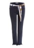 Oui | Frayed Belted Jeans