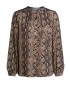 Oui | Blouse In Snake Print