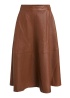 Oui | Leather Skirt