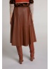 Oui | Leather Skirt