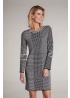 Oui | Houndstooth Pattern Dress