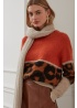 Oui | Animal Banded Jumper