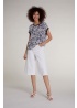 Oui | Stripe Back Top
