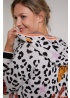 Oui | Hooded Tiger Cardi