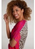 Oui | Leopard Back Top
