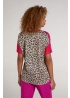 Oui | Leopard Back Top