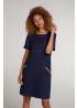 Oui | Sparkle Linen Dress