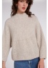 Oui | Wide Sleeve Turtle Neck Jumper