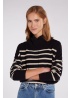 Oui | Stripe Front Jumper