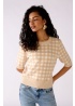 Oui | Gingham Jumper